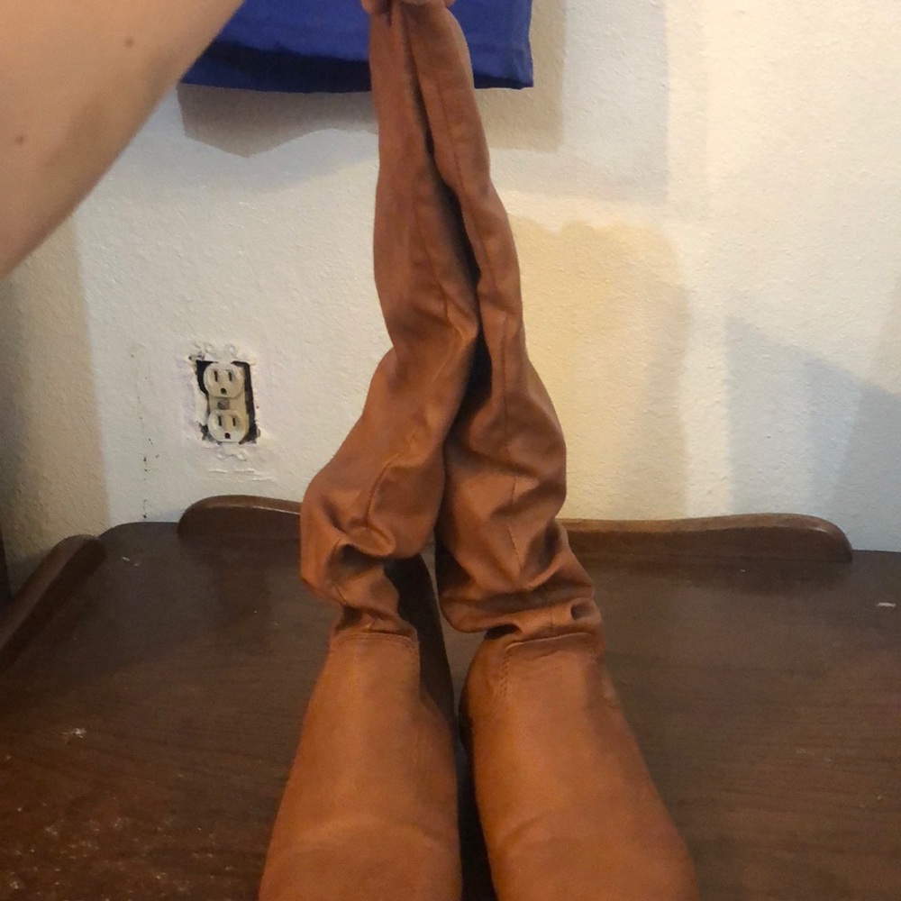 Knee high boots